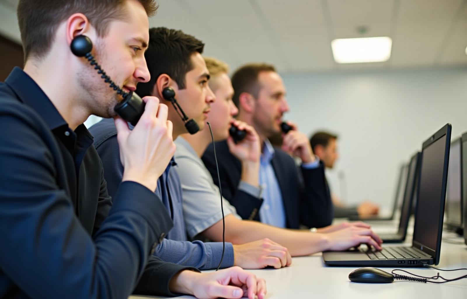 O'Connell Telecom Solutions team collaborating.